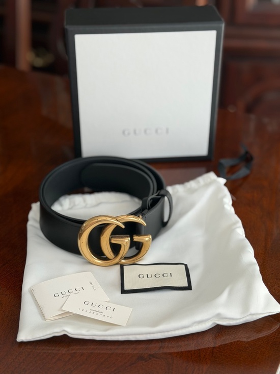 Gucci GG Marmont Wide Belt Size 90 main image 4